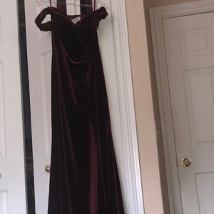 Velvet Maxi Dress